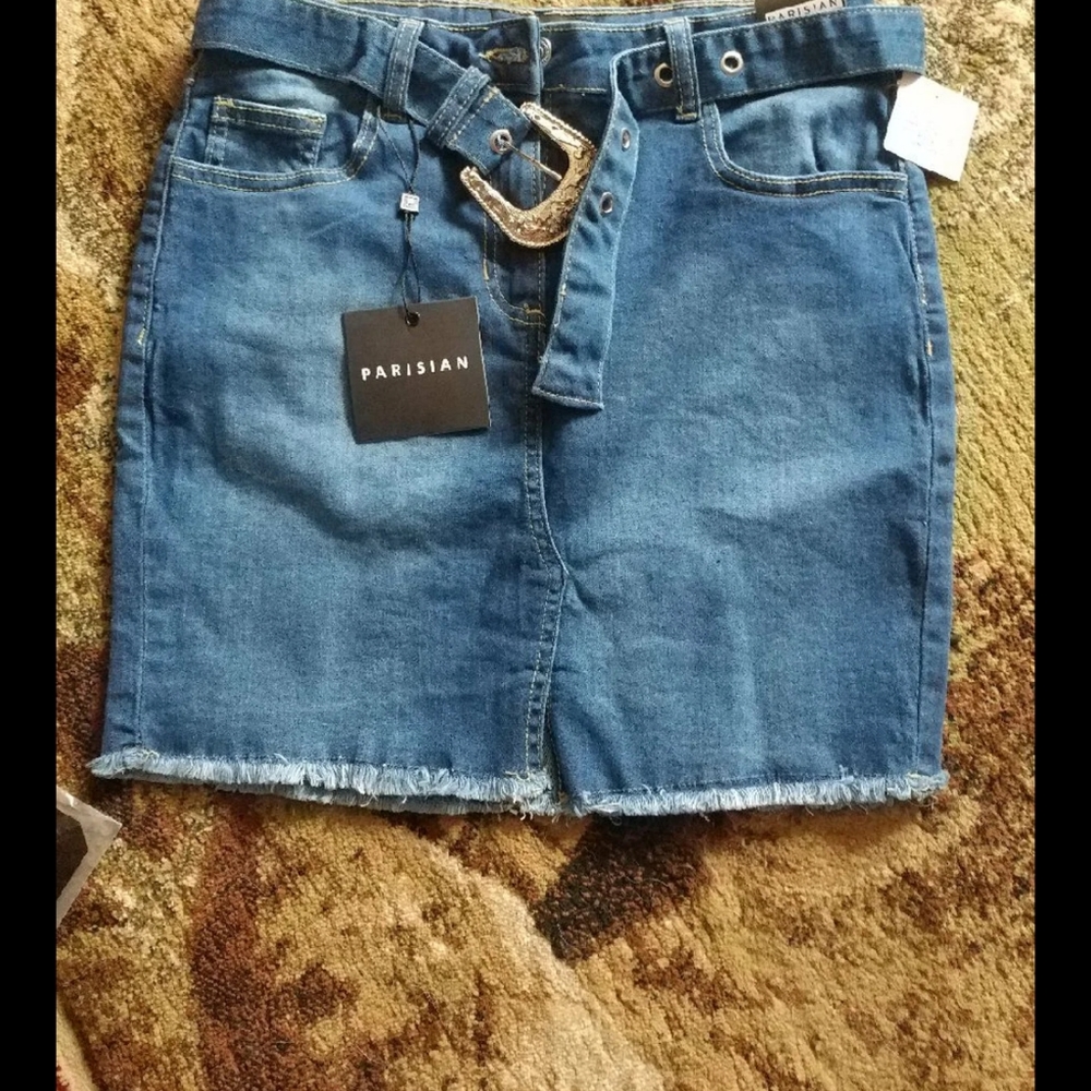 Western denim skirt - Picture 5 of 9